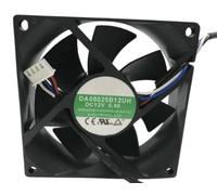DA08025B12UH 12V 0.50A 8025 Cooling Fan 80X25MM