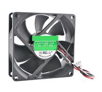 DA08025B12UR 8cm X 80mm 25mm DC12V 0.50A Ventola di raffreddamento con doppio cuscinetto a sfere a 3 pin 4800 giri/min for alimentatore inverter 1 pz