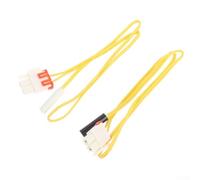 Da32-00006w Sonda sensore di sbrinamento per frigorifero Samsung compatibile con modelli Rs2666slxaa Rs2623wwxaa Rb2055swxaa, monitoraggio preciso della temperatura, testa bianca o nera, cavo lungo 45