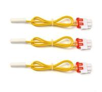DA3200006W - Sensore di temperatura di sbrinamento compatibile con frigorifero SAMSUNG RS21, 60 cm, confezione da 3, giallo
