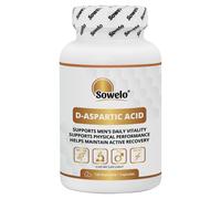 DAA Acido D-Aspartico - Capsule - Supporto Ormoni & Libido - Alta Forza - Sowelo