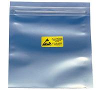 Daarcin 30 sacchetti antistatici grandi, richiudibili, 21 x 24 cm, con etichette per hard disk SSD, HDD e dispositivi elettronici