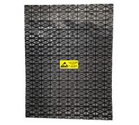 Daarcin Open Top Antistatic Bags, 20 pezzi, 30 x 40 cm, grandi, ESD, anti-statica, per scheda madre video, schermo LCD con etichette antistatiche