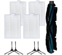 Daaxing 9 spazzole a rullo principali, filtri HEPA, spazzole laterali adatte per robot aspirapolvere Clever&Clean serie L 707, 1 spazzola a rullo principale, 4 filtri HEPA, 4 spazzole laterali