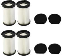 Daaxing Confezione da 2/4/6 filtri lavabili per Cecotec per Conga per Thunderbrush 520 550 560 E per Handyforce 2761 2759 pezzi di ricambio (confezione da 4)