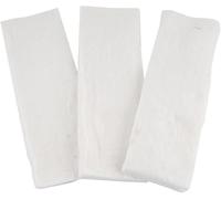 Daaxing Confezione da 3 spugne in lana di ceramica per stufe da tavolo, per caminetti a bioetanolo e combustibile senza sfiato (30 x 10 x 1,5 cm)