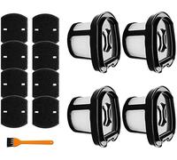 Daaxing Filtri HEPA per aspirapolvere a mano Bissell 2284W 2390 2389 2390, accessori di ricambio, 4 filtri, 8 spugne filte, 1 spazzola di pulizia, parte # 1614212 1614203 1614204