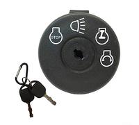 Daaxing Interruttore di accensione per tosaerba con chiave, interruttore a chiave di accensione in acciaio inox, adatto per trattori tosaerba MTD 725-1741 925-1741