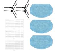 Daaxing Set di spazzole laterali, panni per mocio e filtri, per aspirapolvere robot Cecotec Conga 999 X-Treme - Accessori di ricambio (10 pezzi)