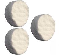 Daaxing Spugna in ceramica per camino, spugna rotonda in ceramica per stufa a bioetanolo/bruciatore a bioetanolo, 8,6 x 1,2 cm (3 pezzi)