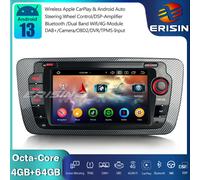 DAB+Android 13 Autoradio GPS Navi per SEAT IBIZA CarPlay Wifi DSP OBD2 Bluetooth