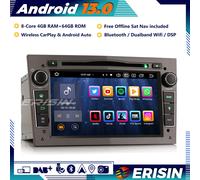 DAB+Android 14 Autoradio GPS Navi CD Vauxhall Astra H Corsa Zafira Meriva Signum