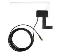 DAB+ Antenna auto AM FM DAB Antenna SMB 90° presa 3 m cavo antenna attiva disco per autoradio digitale parabrezza montaggio vetro 170 - 240 MHz & 1452 - 1492 MHz 5 V/12 V universale