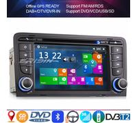 DAB+Autoradio for Audi A3 S3 RS3 RNSE-PU GPS DVD Bluetooth 3G GPS DVR DVB-T2 USB