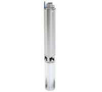 Dab Elettropompa sommersa multigirante in acciaio da 4" trifase per acque chiare modello s4 ameira, hp 3, kw 2,2, 400v
