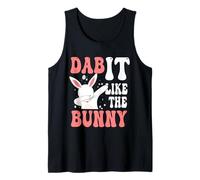 Dab It Like The Bunny Easter Dabbing Funny Rabbit Lovers Canotta