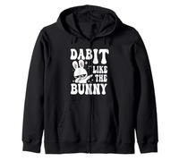 Dab It Like The Bunny Easter Dabbing Funny Rabbit Lovers Felpa con Cappuccio