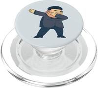 DAB Kim Jong Un Divertente Dabbing Meme Corea del Nord Leader Dabs PopSockets PopGrip per MagSafe