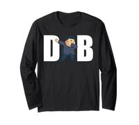 Dab Kim Jong Un Meme Dabbing Divertente Leader della Corea del Nord Maglia a Manica