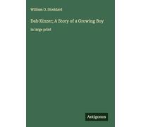 Dab Kinzer; A Story of a Growing Boy: in large print