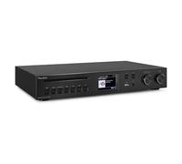 DAB radio met cd speler - Audizio Brescia - Internet radio met wifi, mp3 en 120W versterker - Zwart (102.270)