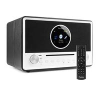 DAB Radio met CD Speler en Bluetooth - Audizio Lucca - FM en Internetradio - AUX en USB Stick Ingang - Wekker (102.254)