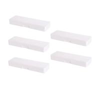 DABAIXIONG 5 Pz Pratica Scatola Portamatite Traslucido Astuccio Matita Contenitore Penna Scatola Scuola Ufficio Forniture, Mi Se