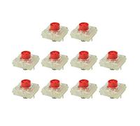 DABAIXIONG Basso Profilo MX Rosso Set 10Pcs Per LP Basso Profilo Retroilluminato Keyswitch Per Tastiera Meccanica
