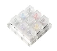 DABAIXIONG Box 9Key Switching Tester Alberi Tester Alberi Coperture Con Acrilici Base Keycaps Per Tastiere Meccaniche