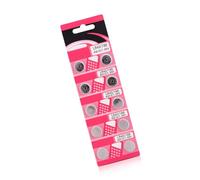 DABAIXIONG Confezione da 10/20 batterie a bottone AG12 LR43 alcaline AG12 LR43 per orologi piccoli elettronici, lunghi