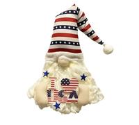 DABAIXIONG Patriotics Doll - Bambola nani senza volto per il giorno dell'indipendenza che celebra decorazioni natalizie