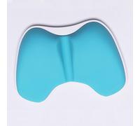 DABAIXIONG Tappetino per mouse con supporto in gel di silicone, base in gomma antiscivolo, per lavorare e studiare il cuscino per il polso