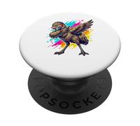 Dabbing Australian Emu Bird Graphic Kids Boys Emu Lovers PopSockets PopGrip Adesivo