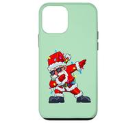 Dabbing Babbo Natale Albero di Natale Luci Ragazzi Bambini Dab Xmas Custodia per iPhone 12 mini