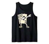 Dabbing Blackjack 21 Funny Playing Card Canotta