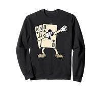 Dabbing Blackjack 21 Funny Playing Card Felpa