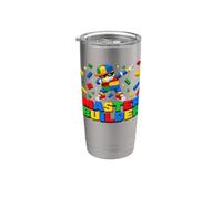 Dabbing Block Brick Building Master Builder for Men Boy Kid Bicchiere termico in acciaio inox doppia parete