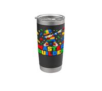 Dabbing Block Brick Building Master Builder for Men Boy Kid Bicchiere termico in acciaio inox doppia parete