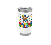 Dabbing Block Brick Building Master Builder for Men Boy Kid Bicchiere termico in acciaio inox doppia parete