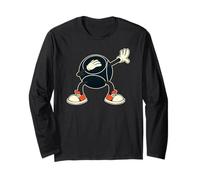 Dabbing Boule Ball Pétanque Outfit per Bocce Maglia a Manica