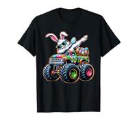 Dabbing Bunny Happy Easter Monster Truck Amanti Bambini Ragazzi Maglietta