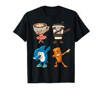 Dabbing Carino Italiano Brainrot Meme Personaggio Bambini Ragazzi Ragazze Maglietta