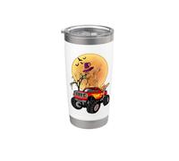 Dabbing Chow Chow Dog Strega Monster Truck Divertente Bicchiere termico in acciaio inox doppia parete