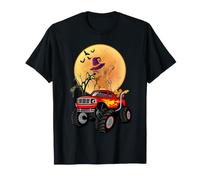 Dabbing Chow Chow Dog Strega Monster Truck Divertente Maglietta
