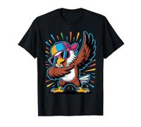 Dabbing Eagle Funny Animal Street Style Kids Men Women Maglietta