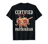 Dabbing Flying Spaghetti Pastafarian Certificato Monster Maglietta