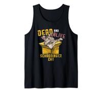 Dabbing Gatto Regalo Dead And Alive Gatto Di Schrödinger Canotta