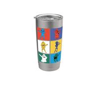 Dabbing Halloween Divertente Scheletro Zombie Spaventoso Zucca Mummia Bicchiere termico in acciaio inox doppia parete