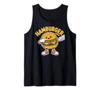 Dabbing Hamburger Crew Funny Foodie Lover Team Burger Canotta