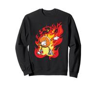Dabbing pallacanestro fuoco palla dab Felpa